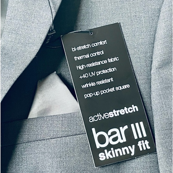 barIII skinny fit Blazer w/Active Stretch👔💪🏻 - Picture 3 of 8